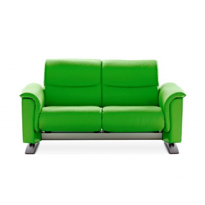 Sofa PANORAMA 2-Sitzer Leder Paloma summer green Stressless
